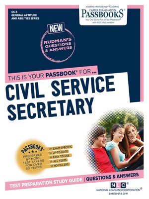 cover image of CIVIL SERVICE SECRETARY